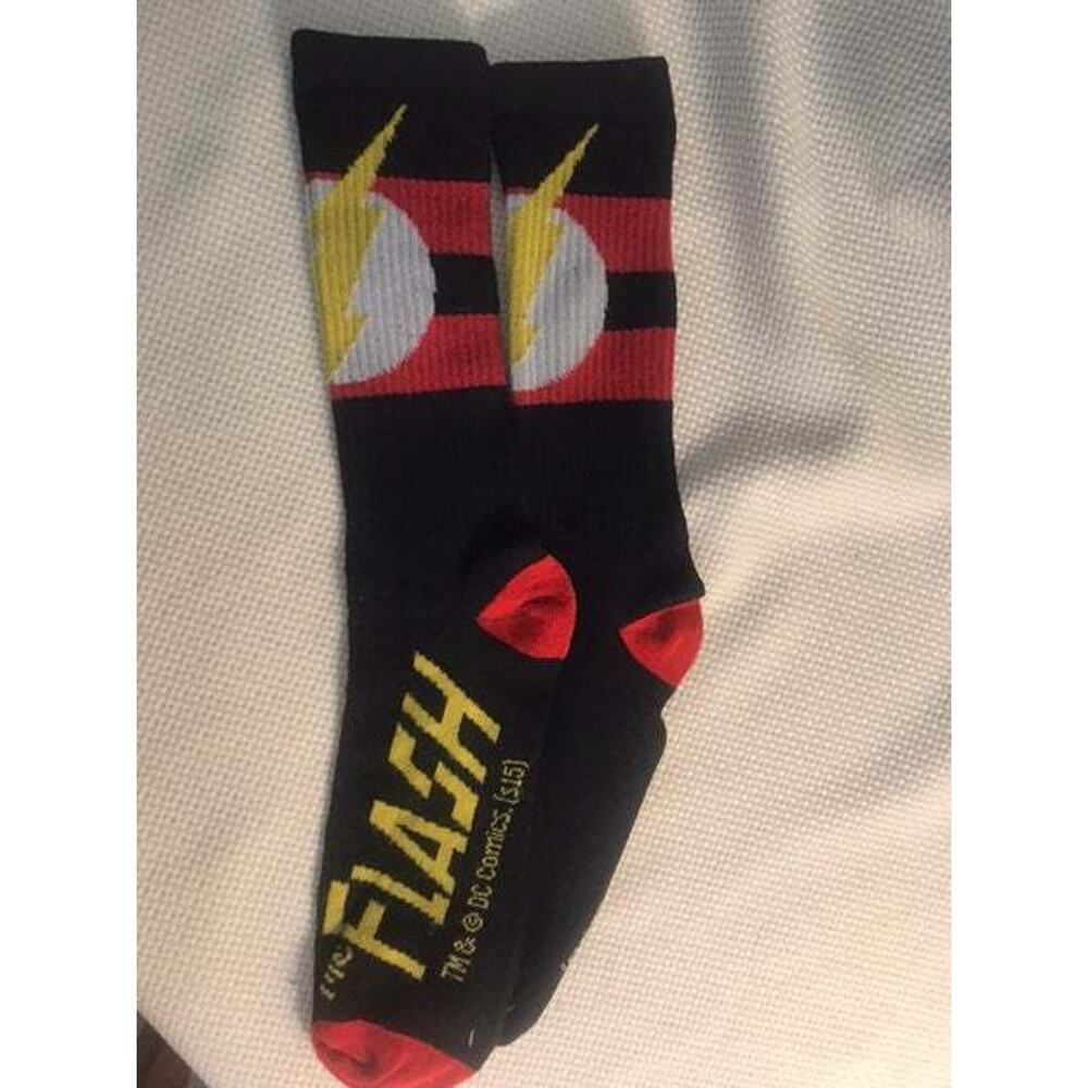 THE FLASH TM & DC Comics (S15) CREW SOCKS